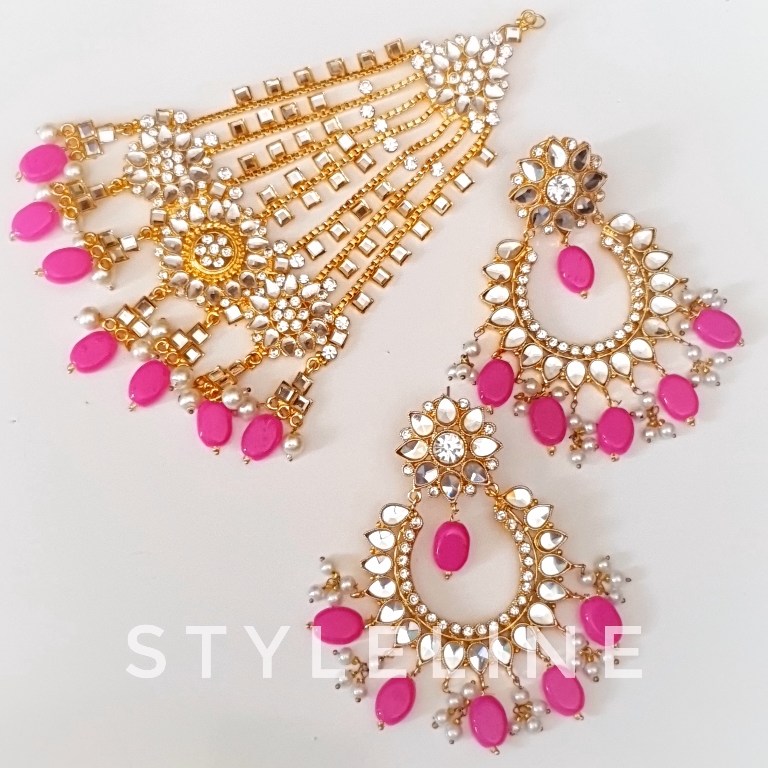 Jhoomer Jhumka Set - StyleLine Jewellery