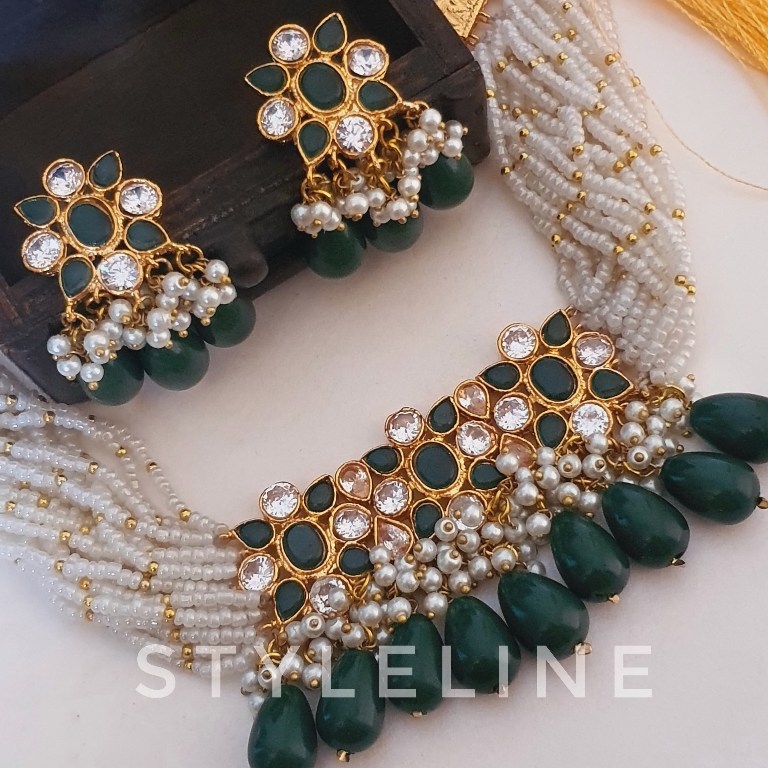 MINAL-CHOKER_SET_GREEN-SETS