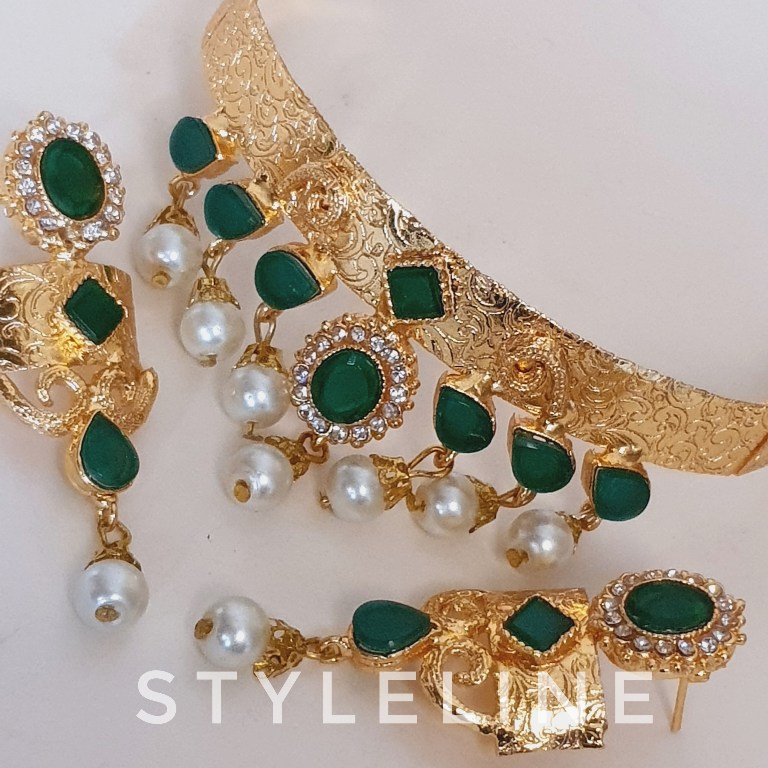 elsa-choker-set-green