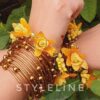 floral-bangles-yellow