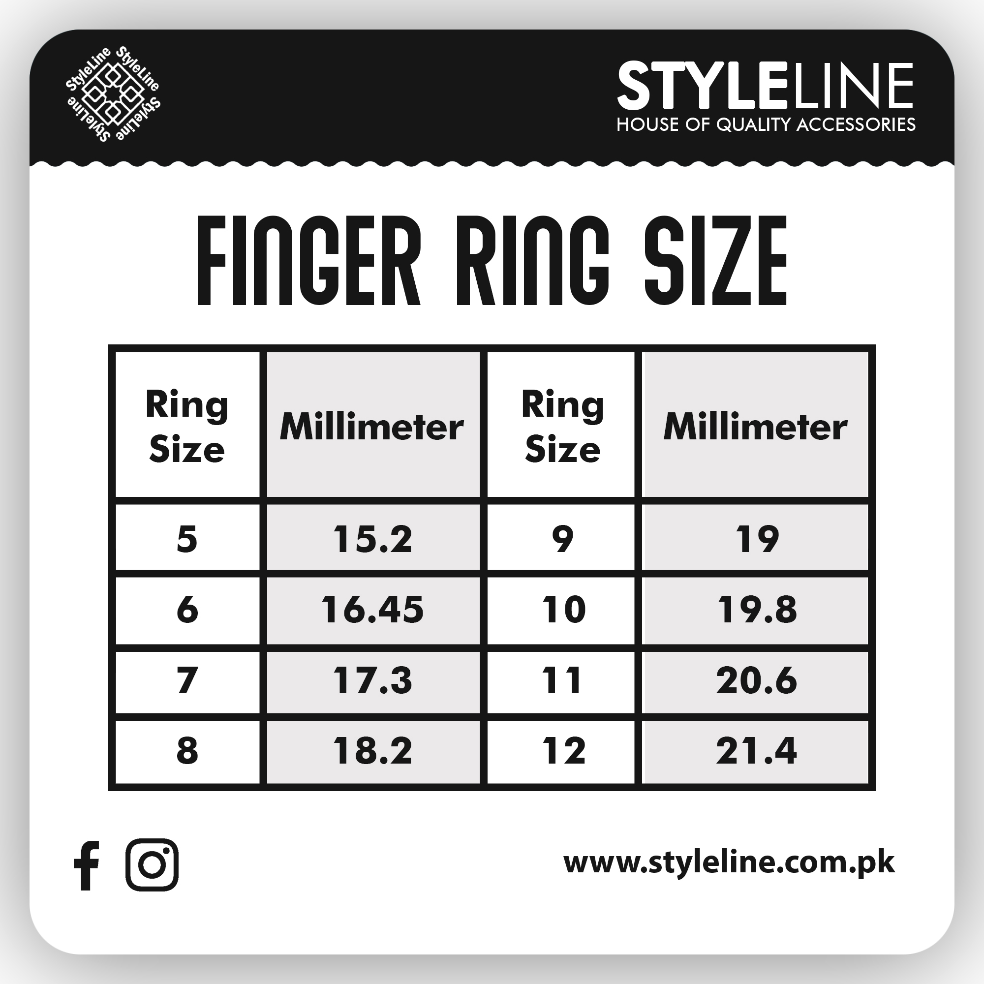 Ring Size