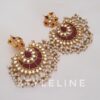 rupali-earrings-maroon