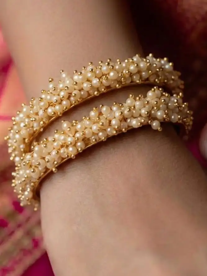 PEARL GAJRA BANGLES