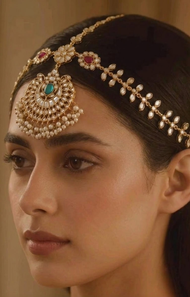 AYEZA HEADPATI - MAROON GREEN