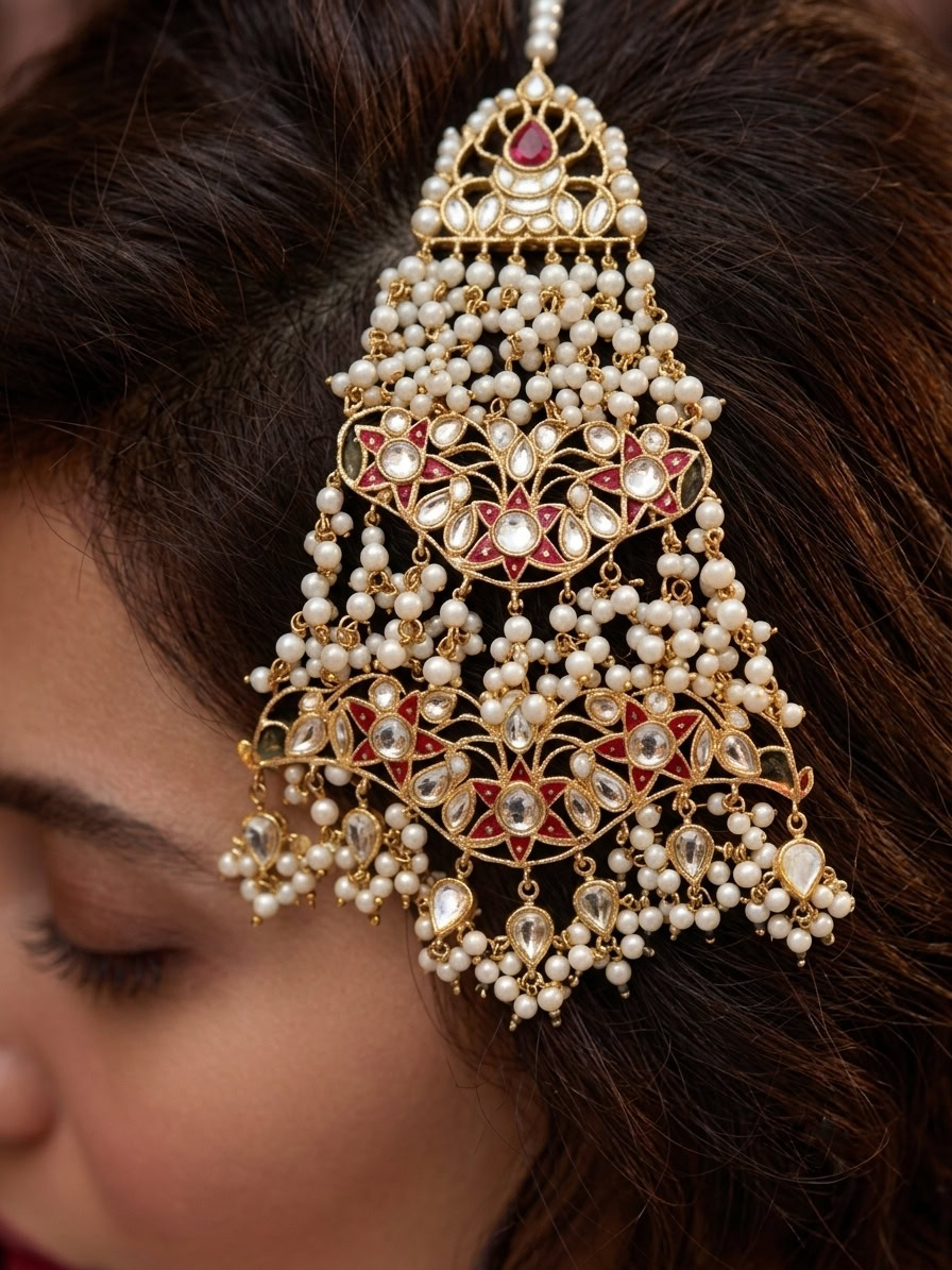 NALINI JHOOMER - MAROON