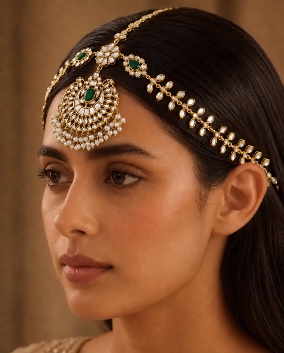 AYEZA HEADPATI/ SHEDPATI - GREEN