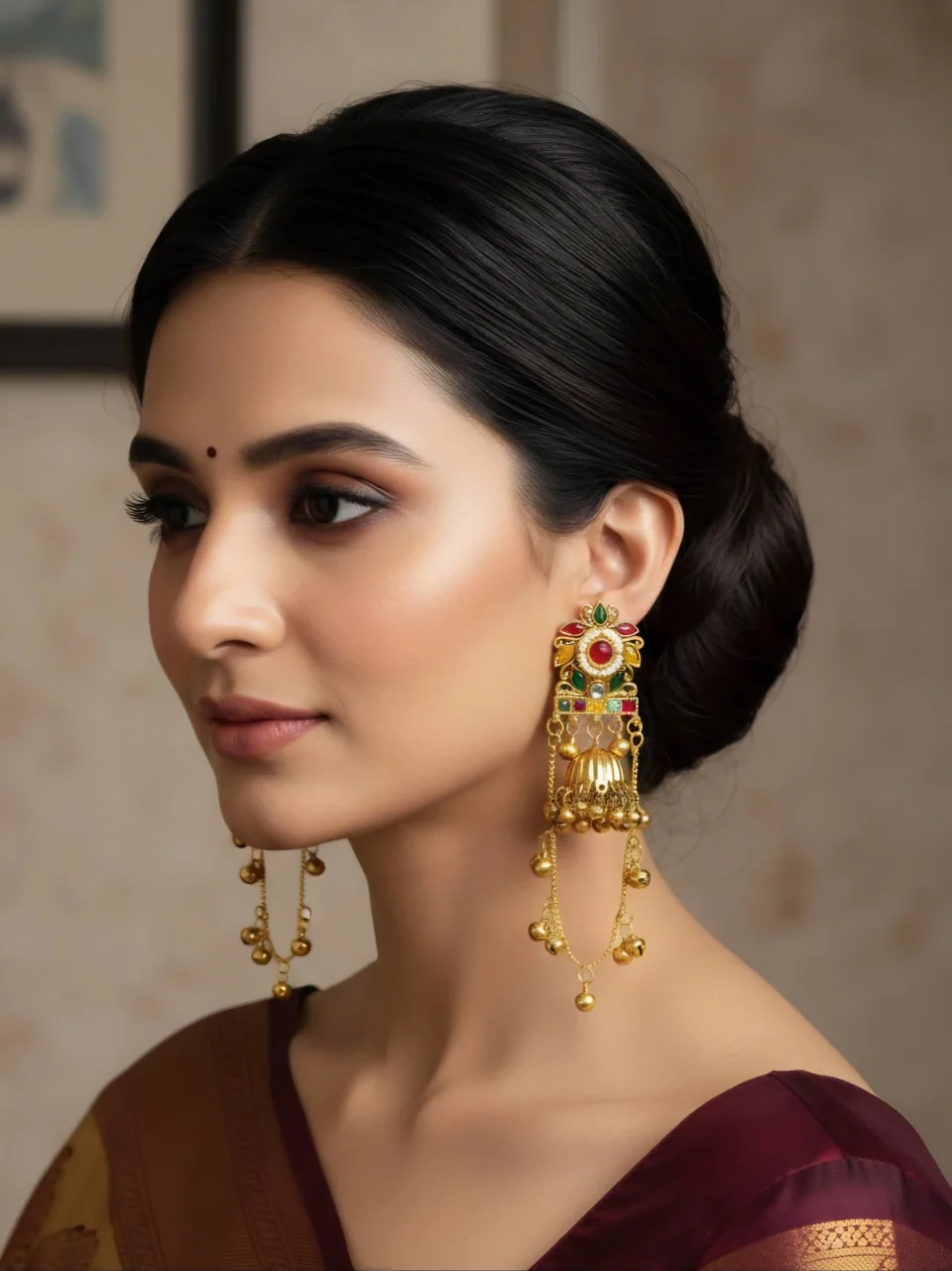 KISHWAR KASHMIRI EARRINGS