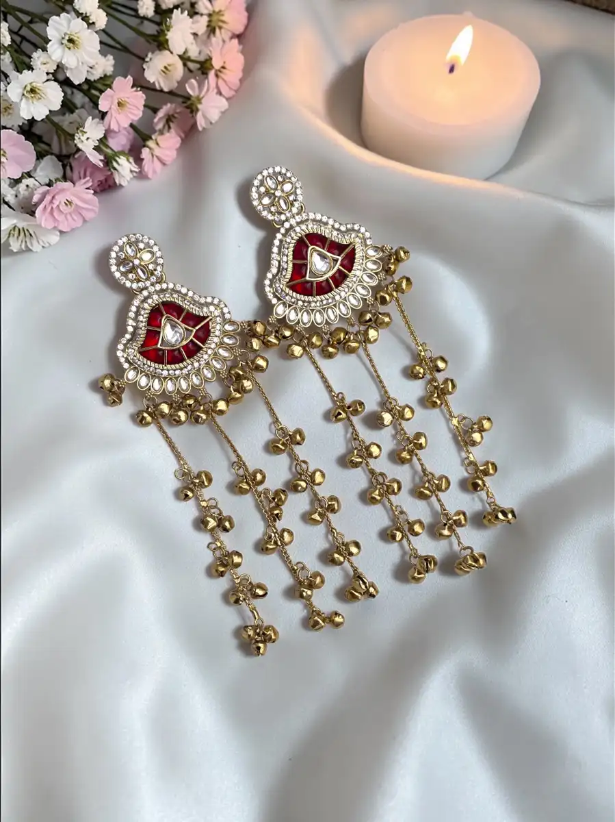 SANDRA KASHMIRI EARRINGS