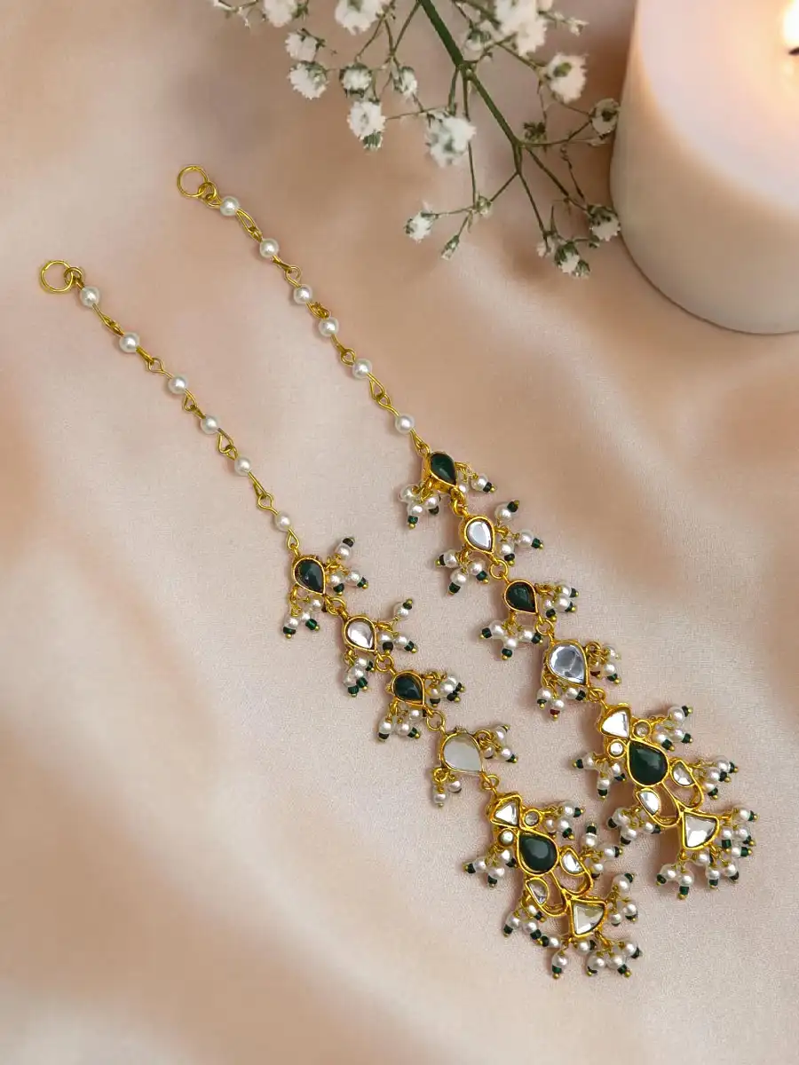 MAEVE EARRINGS - GREEN