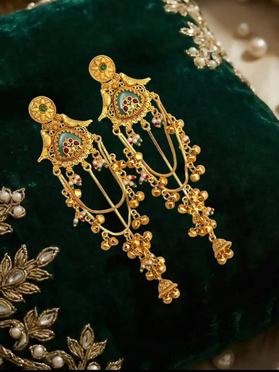 ANARKALI  KASHMIRI EARRINGS
