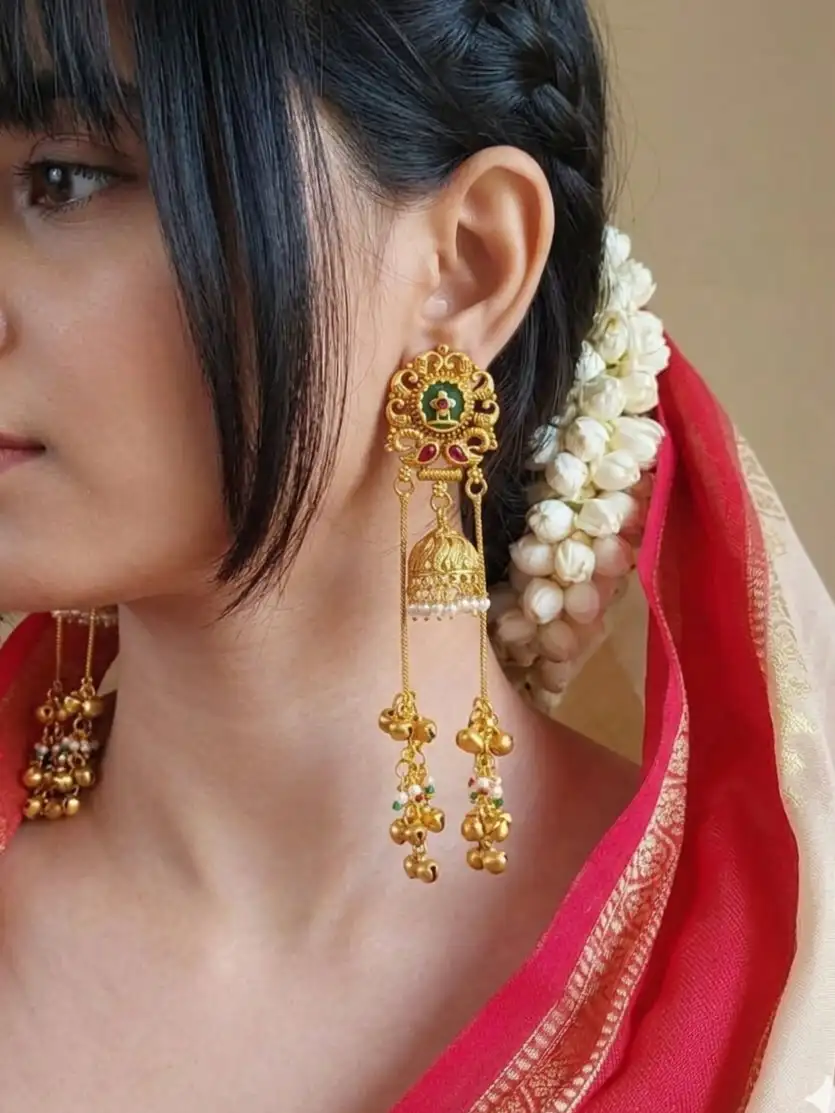SHEHNAI KASHMIRI EARRINGS