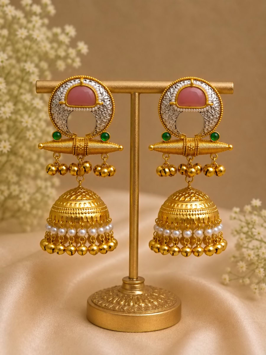 KAREENA JHUMKI-PINK