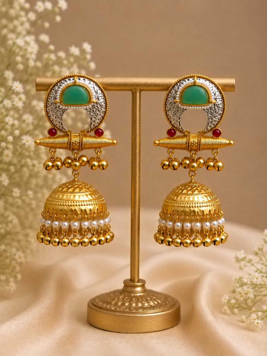 KARE3NQ JHUMKI - MINT