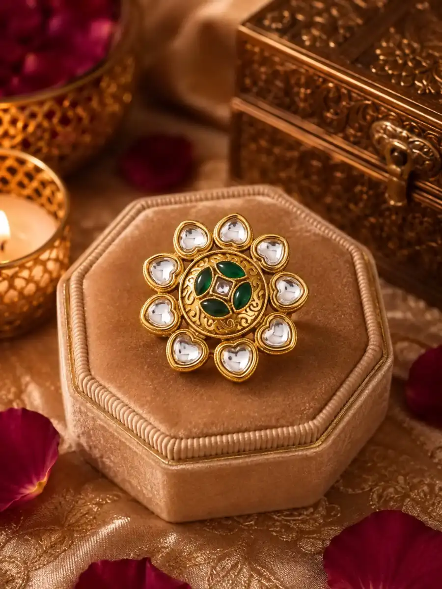 SITWAT KUNDUN RING- GREEN